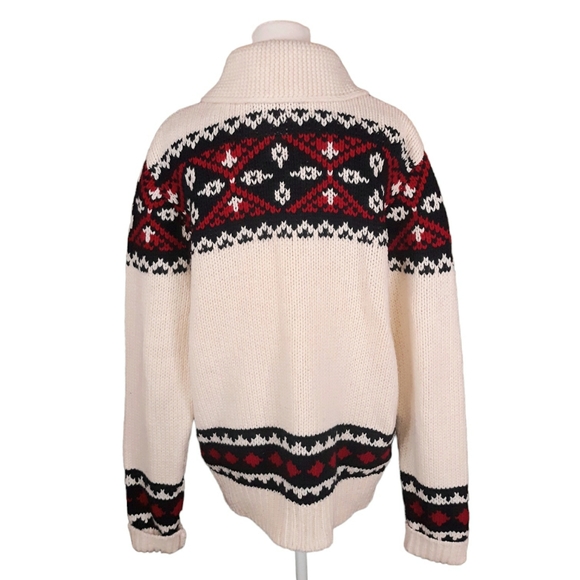 HILFIGER Apres Ski Fair Isle Sweater M-L - Picture 2 of 4